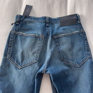 Rag and Bone distressed boyfriend jeans NWT OOAK Sample SZ 25